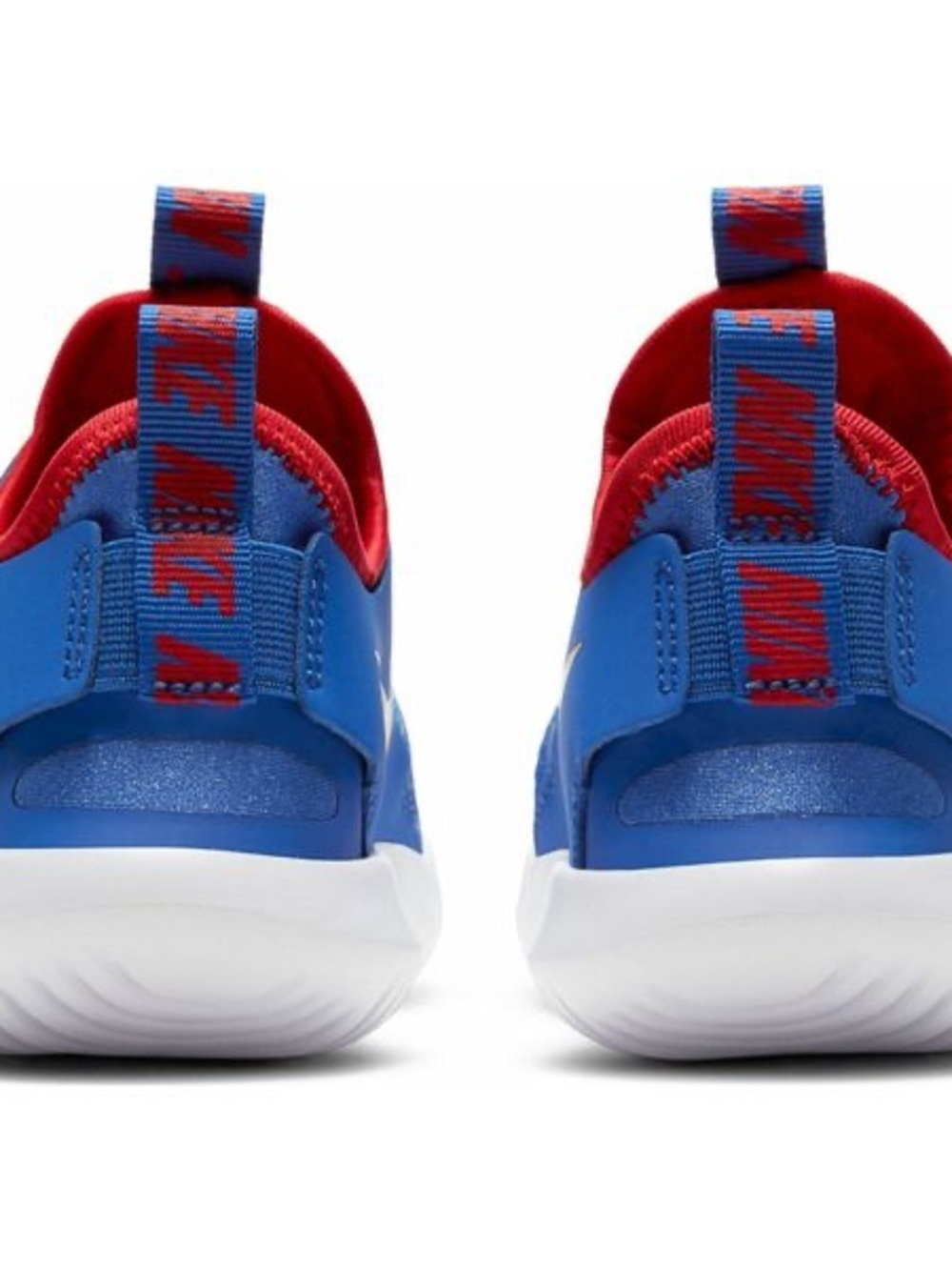 Nike Flex Runner Kids Blue & Red Slip-On Sneakers - Picture 7 of 11